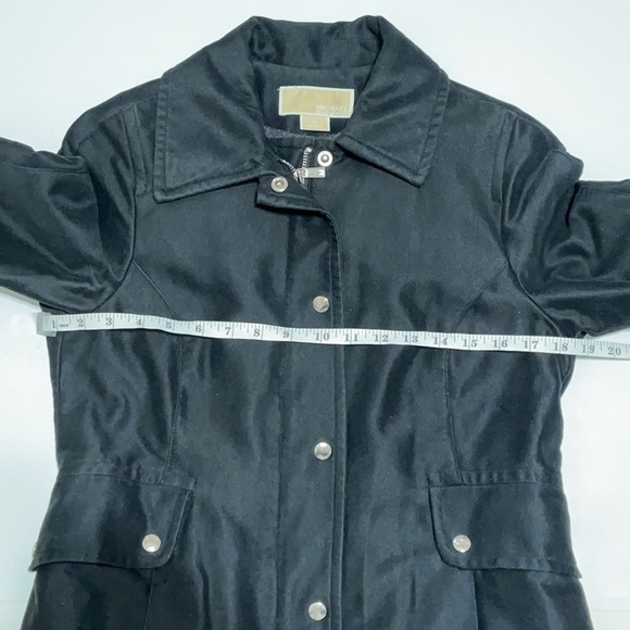 Michael Kors Woman Black Coat Wool Jacket Size PS - Picture 13 of 16